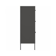 Armoire à tiroirs Anthracite 80x35x101,5 cm Acier