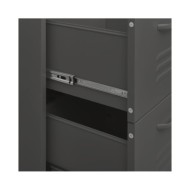 Armoire à tiroirs Anthracite 80x35x101,5 cm Acier
