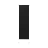 Garde-robe Noir 90x50x180 cm Acier