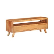 Meuble TV 110x30x40 cm Bois d'acacia massif