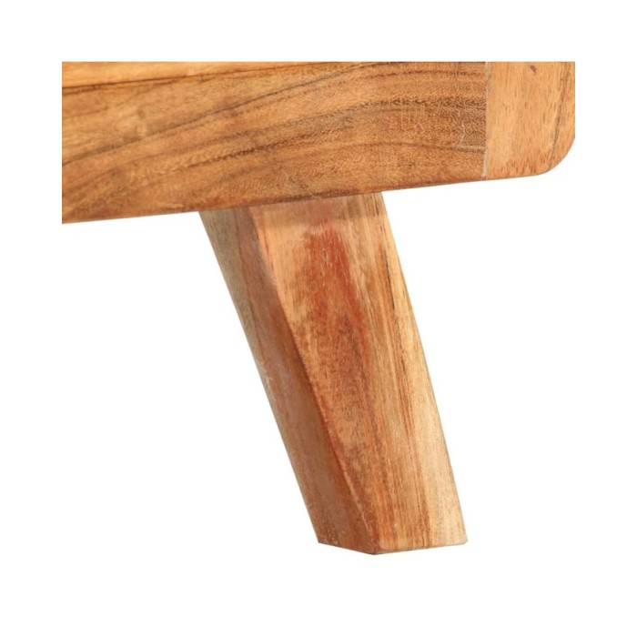 Meuble TV 110x30x40 cm Bois d'acacia massif