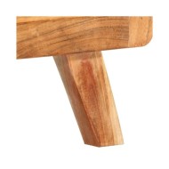 Meuble TV 110x30x40 cm Bois d'acacia massif