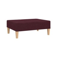 Repose-pied Violet 78x56x32 cm Tissu