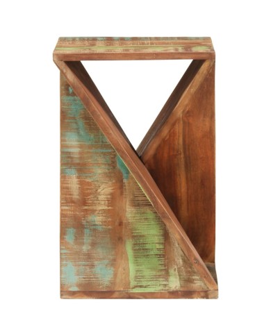 Table d'appoint 35x35x55 cm Bois massif de récupération