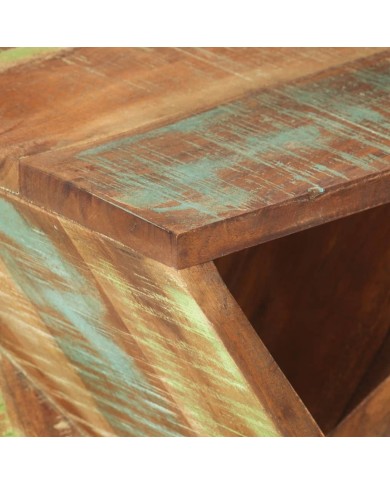 Table d'appoint 35x35x55 cm Bois massif de récupération