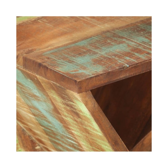 Table d'appoint 35x35x55 cm Bois massif de récupération