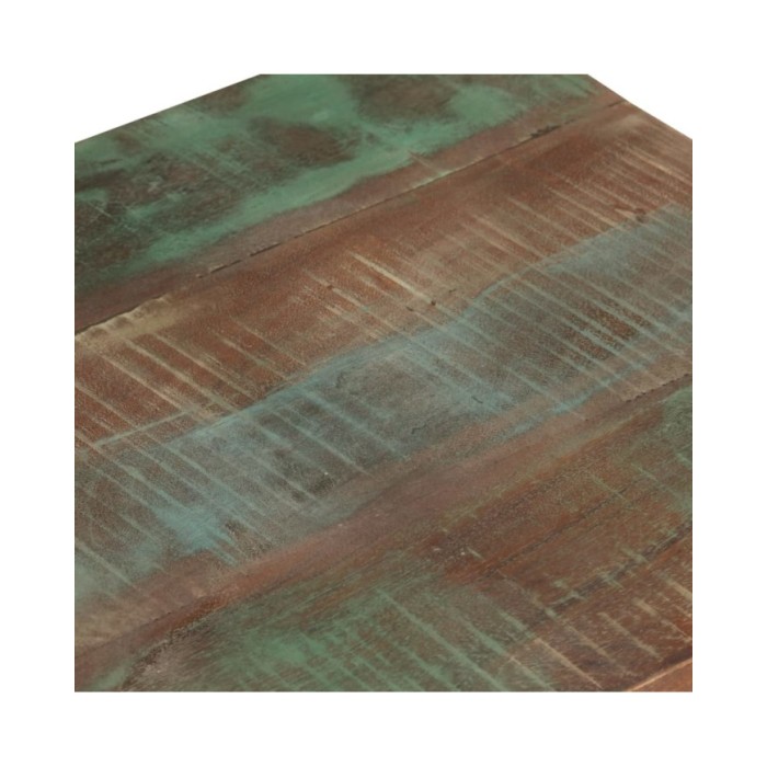 Table d'appoint avec roulettes 40x40x42 cm Bois de récupération