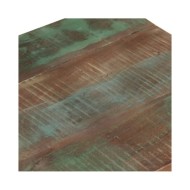 Table d'appoint avec roulettes 40x40x42 cm Bois de récupération