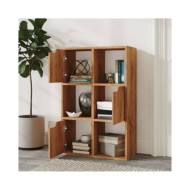 Bibliothèque Chêne marron 60x27,5x88 cm Aggloméré