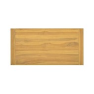 Armoire murale de salle de bain 90x45x35 cm Bois de teck solide