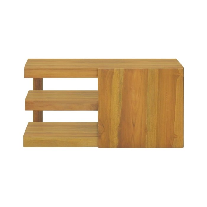 Armoire murale de salle de bain 60x45x30 cm Bois de teck solide