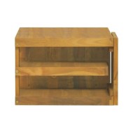 Armoire murale de salle de bain 60x45x30 cm Bois de teck solide