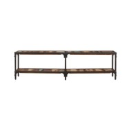 Meuble TV 150x30x41 cm Bois massif de récupération