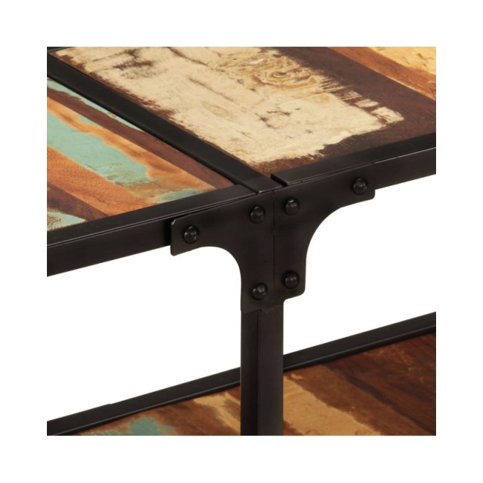 Meuble TV 150x30x41 cm Bois massif de récupération