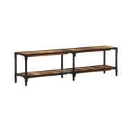 Meuble TV 150x30x41 cm Bois massif de récupération