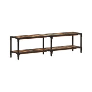 Meuble TV 150x30x41 cm Bois massif de récupération