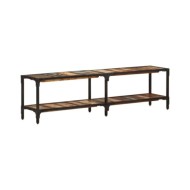 Meuble TV 150x30x41 cm Bois massif de récupération
