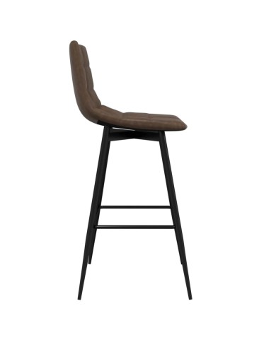 Tabouret de bar Marron foncé Similicuir