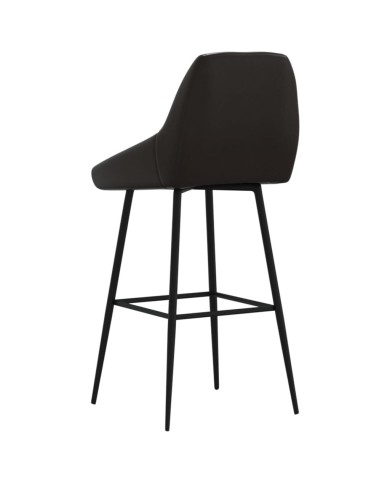 Tabouret de bar Gris Similicuir
