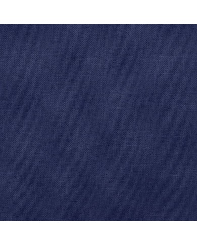 Banc de rangement pliable Bleu 76x38x38 cm Faux lin
