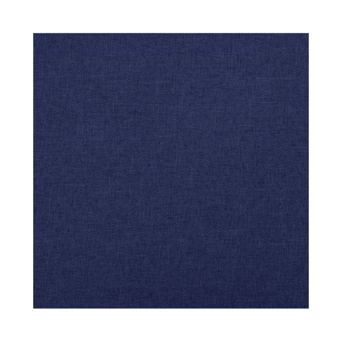 Banc de rangement pliable Bleu 76x38x38 cm Faux lin