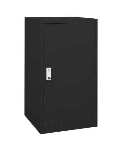 Armoire à selles Noir 53x53x105 cm Acier  