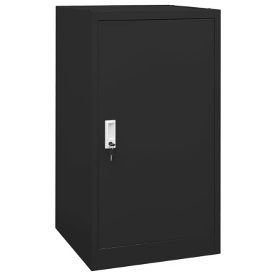 Armoire à selles Noir 53x53x105 cm Acier  