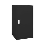 Armoire à selles Noir 53x53x105 cm Acier  