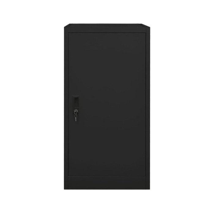 Armoire à selles Noir 53x53x105 cm Acier  