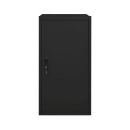 Armoire à selles Noir 53x53x105 cm Acier  
