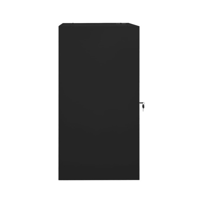 Armoire à selles Noir 53x53x105 cm Acier  