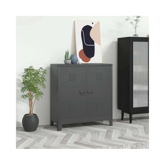 Classeur industriel Anthracite 90x40x100 cm Acier