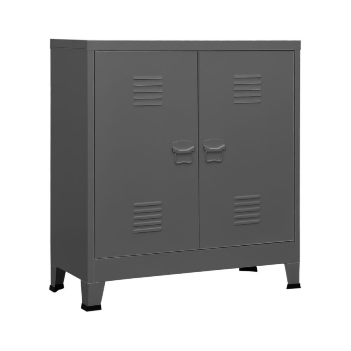 Classeur industriel Anthracite 90x40x100 cm Acier