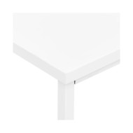 Bureau industriel avec tiroirs Blanc 105x52x75 cm Acier