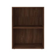 Bibliothèque Aggloméré 60x31x78 cm Chêne marron