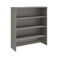 Dessus de buffet Gris clair 90x30x100 cm Bois massif de pin