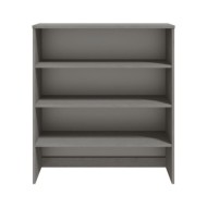 Dessus de buffet Gris clair 90x30x100 cm Bois massif de pin