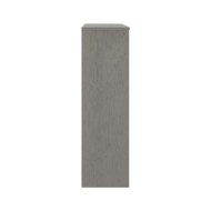 Dessus de buffet Gris clair 90x30x100 cm Bois massif de pin