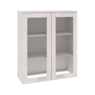 Dessus de buffet Blanc 85x35x100 cm Bois massif de pin