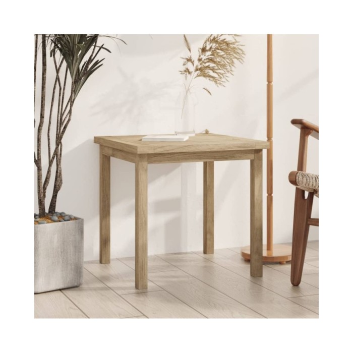 Table d'appoint 45x45x45 cm Bois massif de teck