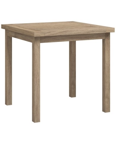 Table d'appoint 45x45x45 cm Bois massif de teck