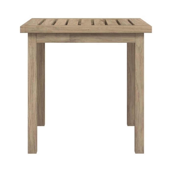 Table d'appoint 45x45x45 cm Bois massif de teck