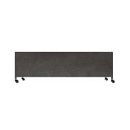 Meuble TV Argenté 110x30x40 cm Fer