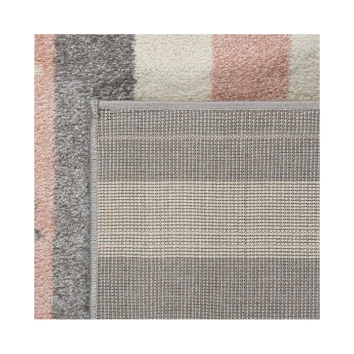 Tapis pour enfants 120x170 cm Motif d'étoiles Rose