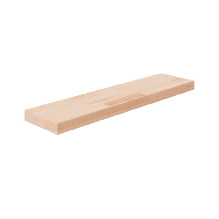 Panneau d'étagère 80x20x4 cm Bois de chêne massif non traité