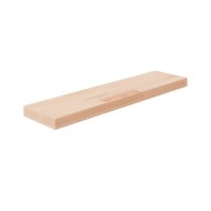 Panneau d'étagère 80x20x4 cm Bois de chêne massif non traité