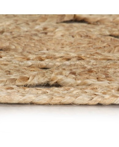 Tapis fait à la main Jute tressée 210 cm