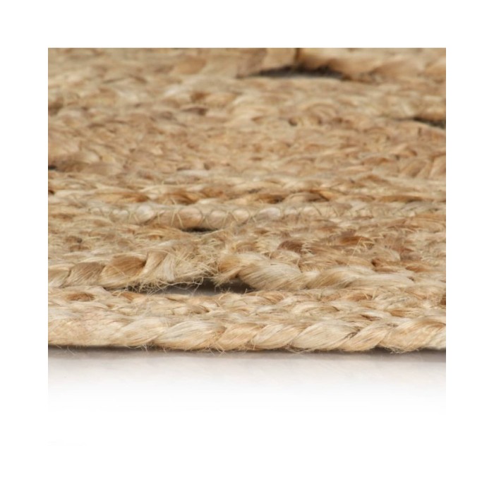 Tapis fait à la main Jute tressée 210 cm