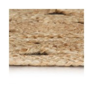 Tapis fait à la main Jute tressée 210 cm