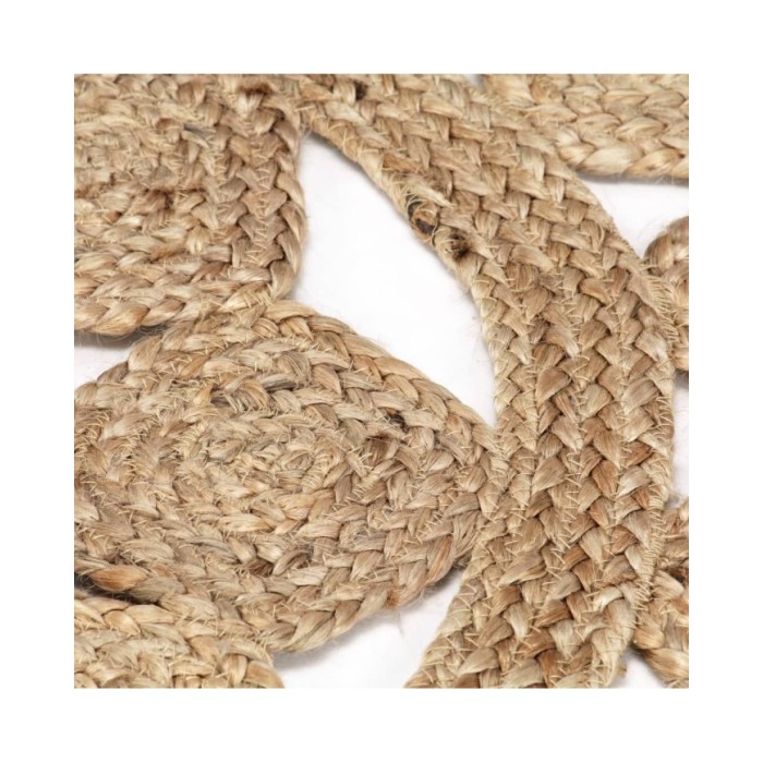 Tapis fait à la main Jute tressée 210 cm